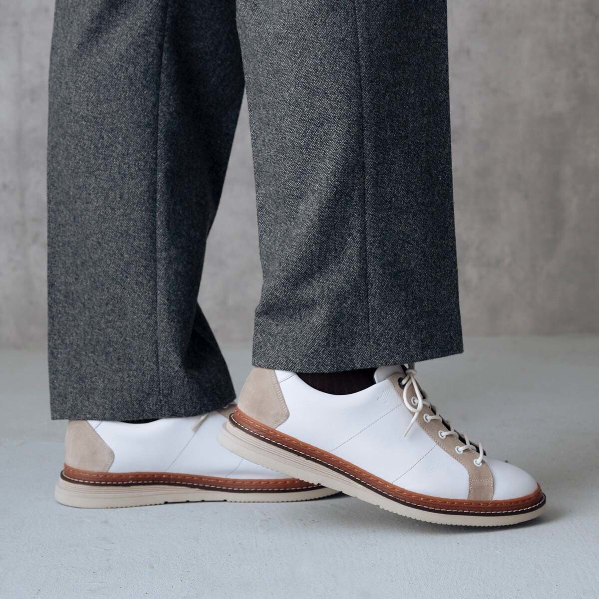 ランバン オン ブルー（LANVIN en Bleu）/LANVIN en Bleu　レースアップコンビネーションスニーカー LANVIN en Bleu レースアップコンビネーションスニーカー | ランバン