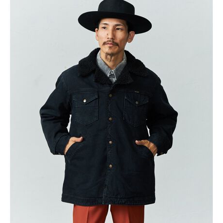 ユニセックス】【秋冬】WRANGLER ラングラー ボアランチコート 