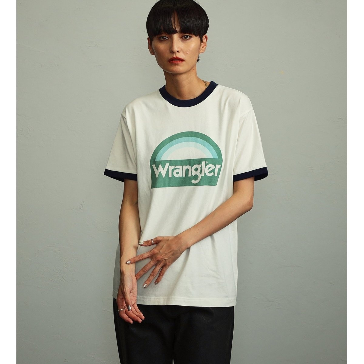 ★ドイツ発* *グラフィックロゴリンガーTシャツ/BF★ グラフィックプリントリンガービッグTシャツ[pm301