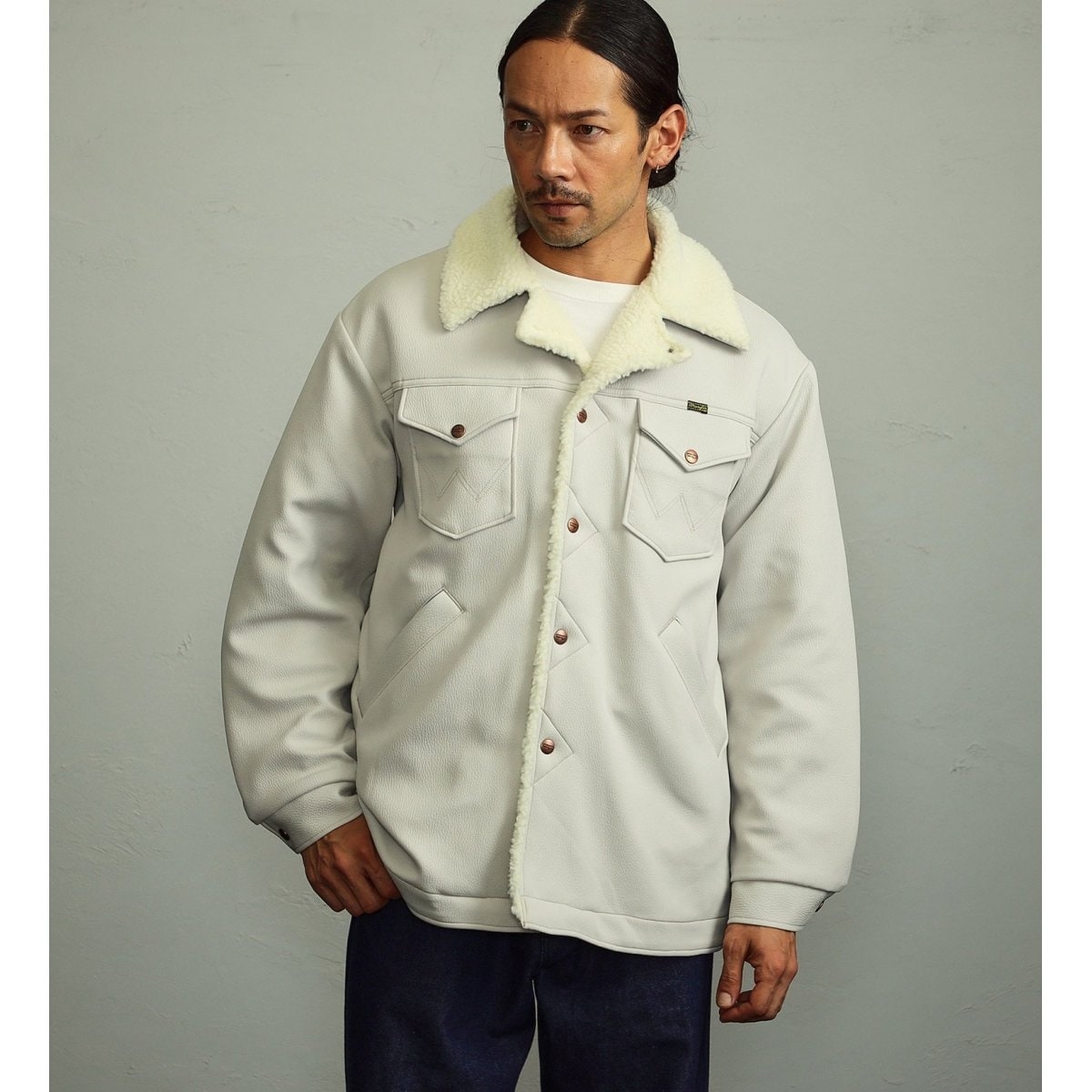 ユニセックス】【秋冬】 レザーライク ボアランチコート | ラングラー