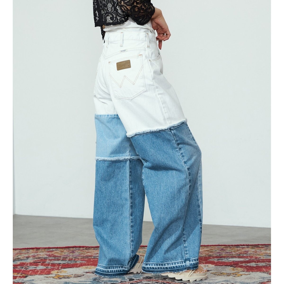 リメイクワイドデニムパンツ | ラングラー(Wrangler) | マルイウェブ