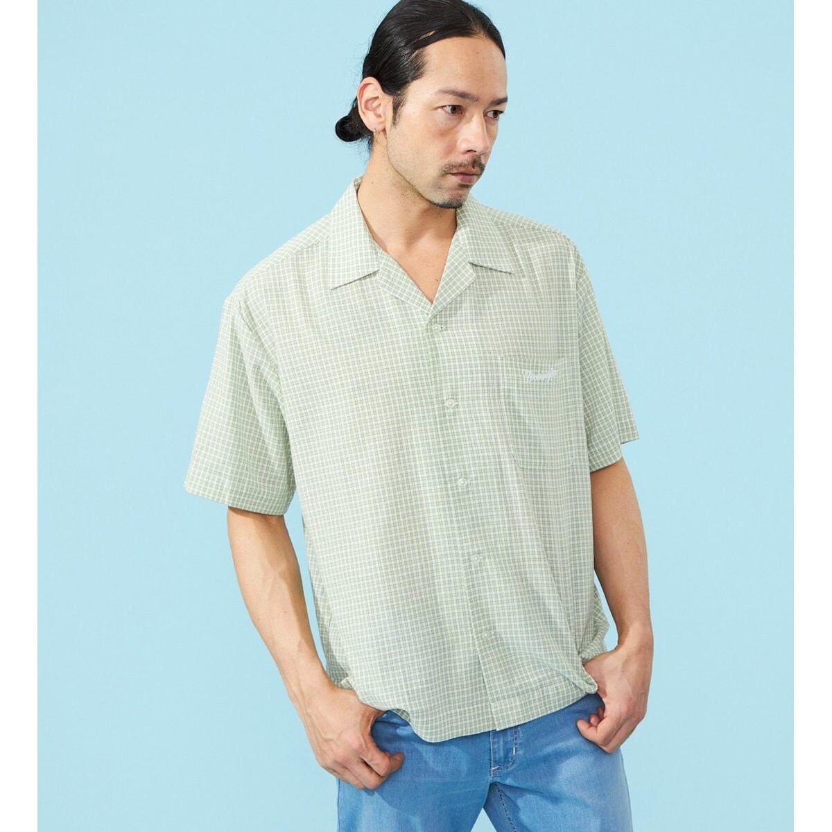 オープンカラーシャツ/軽量素材 ユニセックス | ラングラー(Wrangler