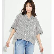 オープンカラーシャツ/軽量素材 ユニセックス
