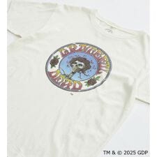 Greatful Dead x Wrangler WORN OUT ROSE Tシャツ