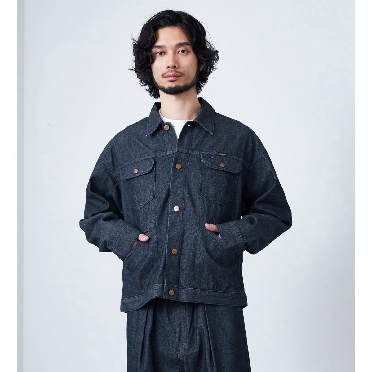124MJ WRANGLER WRANCHER/ランチャー ビッグシルエットジャケット