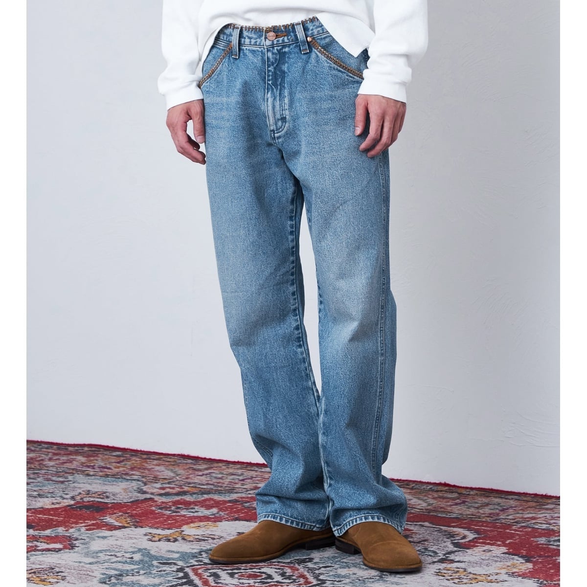 メンズ ラングラー WRANGLER ジーンズ ルーズストレート 11MWZ サイズ34