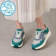 セダークレスト(ＣＥＤＡＲ　ＣＲＥＳＴ)のスパットシューズ（スニーカータイプ） 手を使わずに履ける