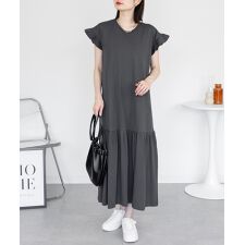 フレンチスリーブワンピース