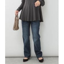 ストレートデニムパンツ