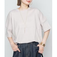 オーバーサイズ無地T