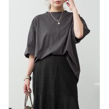 オーバーサイズパネルTシャツ