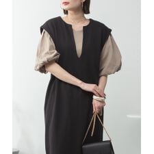 パフスリーブ半袖Tシャツ