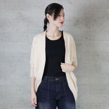 ニットドルマンカーディガン