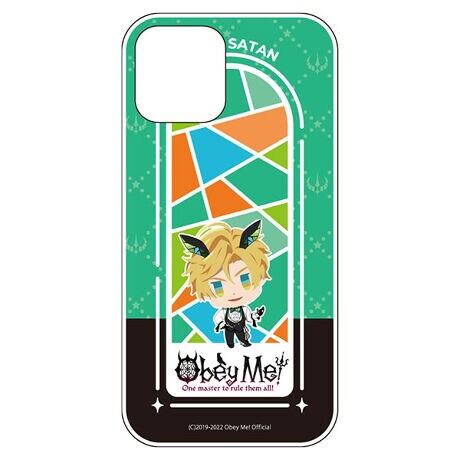 Obeyme Iphone12promax スマホケース ちびキャラステンドグラス サタン アニメ キャラクター Anmime Characters Obspip12psfcl39 ファッション通販 マルイウェブチャネル