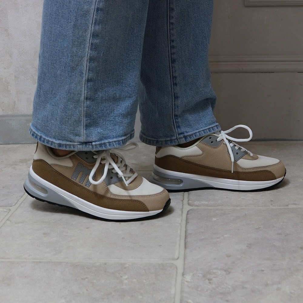  ★CHUNKY RUNNER スニーカー★厚底★ベージュ系 YOSUKE スニーカー ；；ヨースケYOSUKESANMARUウィメンズダブル