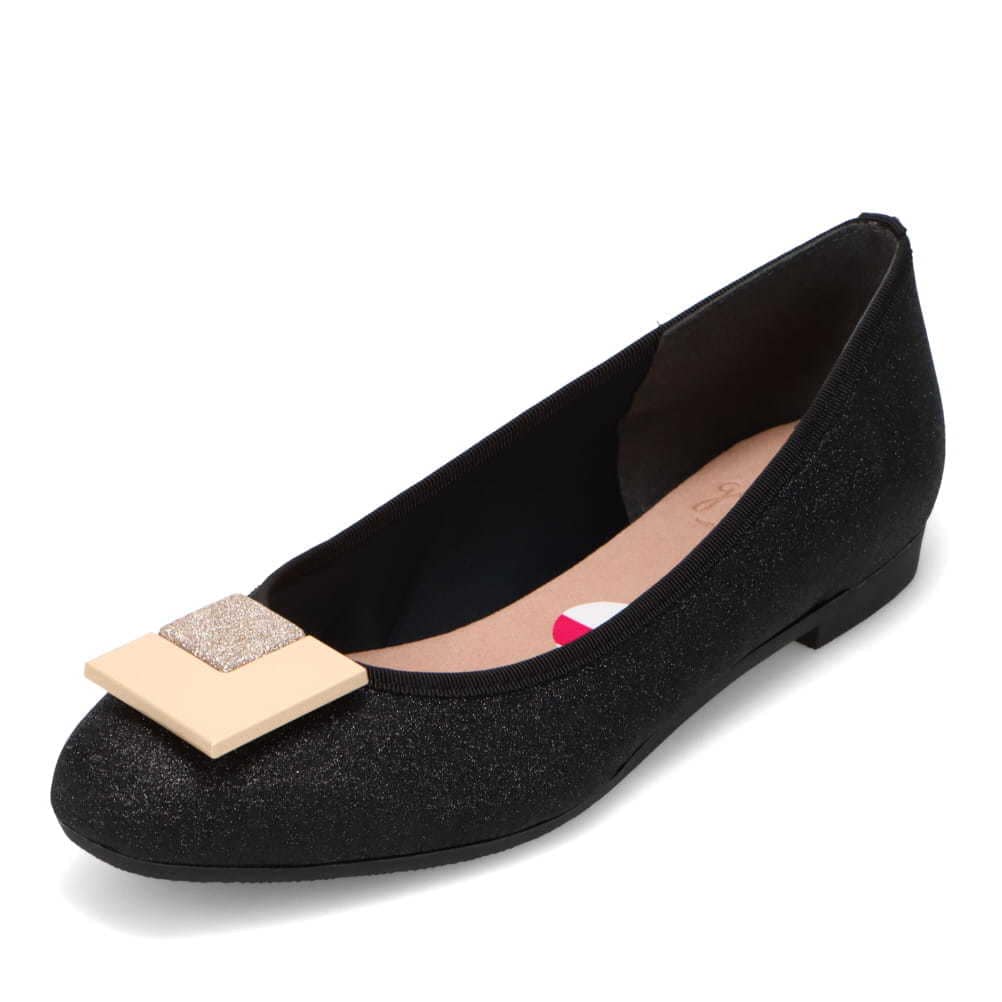 ゴールド金具パンプス