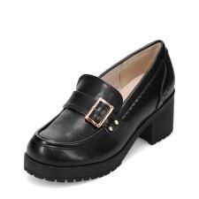 厚底ローファー