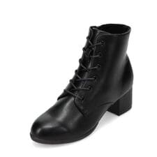 防水レースアップショートブーツ