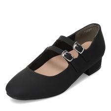 ダブルベルトパンプス