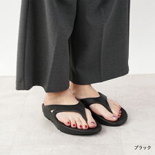 サンダル リカバリーサンダル ビーチサンダル ペタンコ 25春夏新作 痛くない 黒 ベージュ