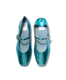 日本製 COOL SAPPHIRE スクエアトゥ ビット パンプス | エイチエス(HS