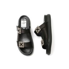 エマフランシス(Emma Francis)のフラット ダブルベルトサンダル