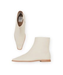 KARIN TAKUBO×LE TALONレザープラットフォームロングブーツ