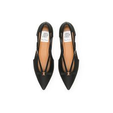 エマフランシス(Emma Francis)のサテン サイドストラップ パンプス