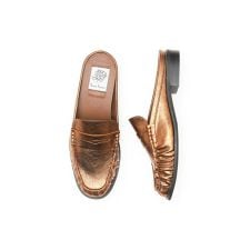 エマフランシス(Emma Francis)のメタリック ローファーミュール