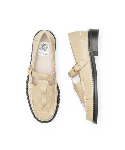 BUENO （ブエノ） / ヴァンプローファー レザーシューズ Z6312