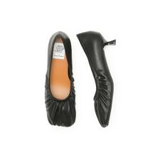 エマフランシス(Emma Francis)のギャザー 4cm パンプス