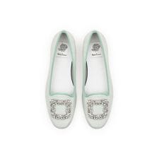 アーチカット ビジュー フラット パンプス