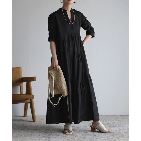 ロング丈ワンピース