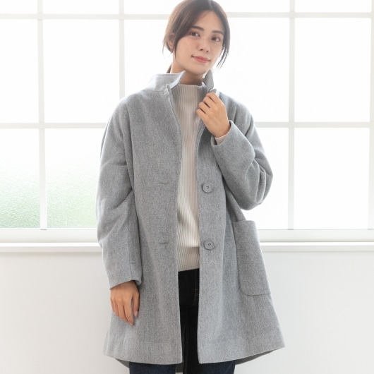 ベルテッドミドル丈リバーコート | ノーク(N.O.R.C) | マルイ