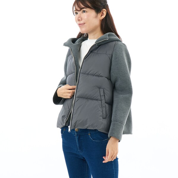 中綿フードブルゾン | スローブ イエナ(SLOBE IENA) | マルイウェブ