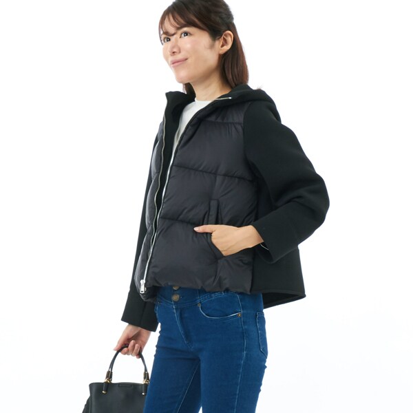 中綿フードブルゾン | スローブ イエナ(SLOBE IENA) | マルイウェブ