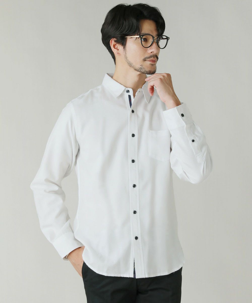 JOHNBULL＞オーバーサイズレギュラーカラー長袖シャツ | スプートニク