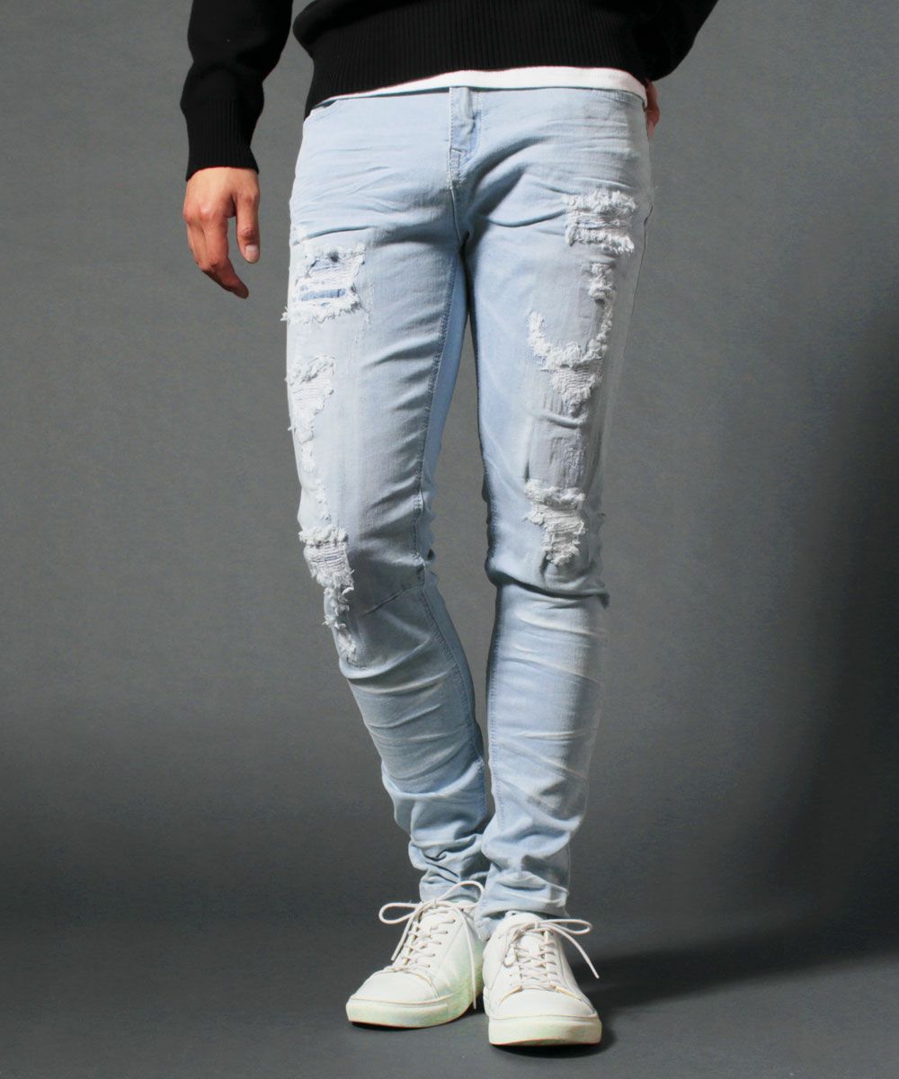 スプートニクス/汚し加工スキニー 汚し加工スキニー | スプートニクス(SPUTNICKS) | マルイウェブチャネル