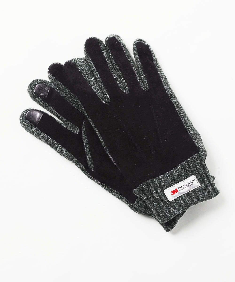 スエードレザーシンサレートスマホタッチグローブ | スプートニクス