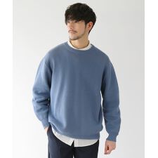 抗菌防臭TCミラノリブクルーネックニット