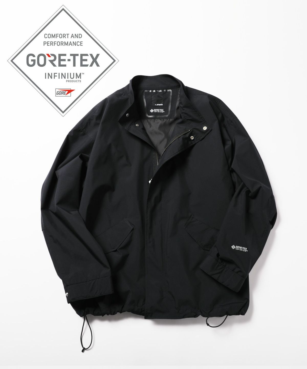 phenix＞GORE-TEX INFINIUM(TM) ミリタリーショートモッズコート