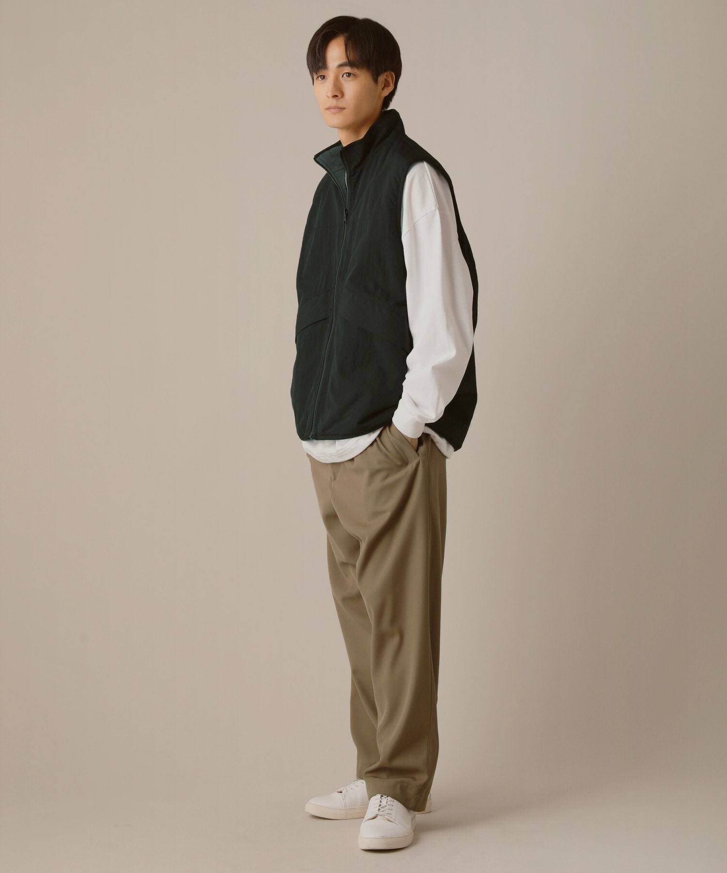 SLICK＞リバーシブルスタンドベスト | スプートニクス(SPUTNICKS