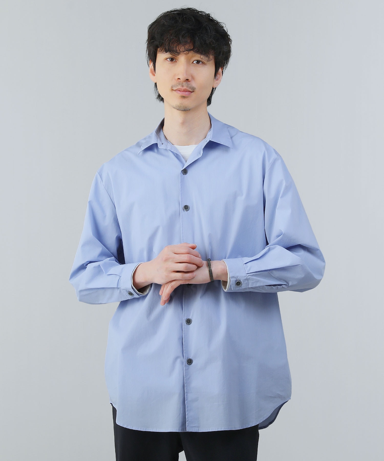 スプートニクス（SPUTNICKS）/＜JOHNBULL＞オーバーサイズレギュラーカラー長袖シャツ JOHNBULL＞オーバーサイズレギュラーカラー長袖シャツ | スプートニク