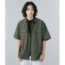 ＜JOHNBULL＞COOL DOTSダブルポケット半袖シャツ