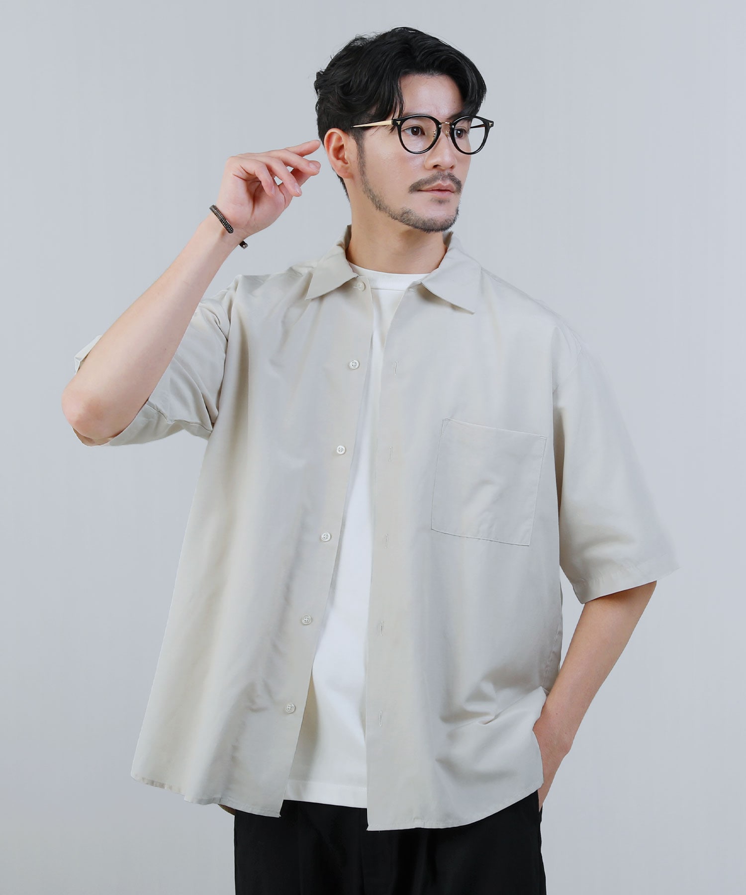 monkey time BASEBALL SHIRT ベースボールシャツ MONKEY TIME（モンキータイム）の「＜monkey tme＞ PE JQD