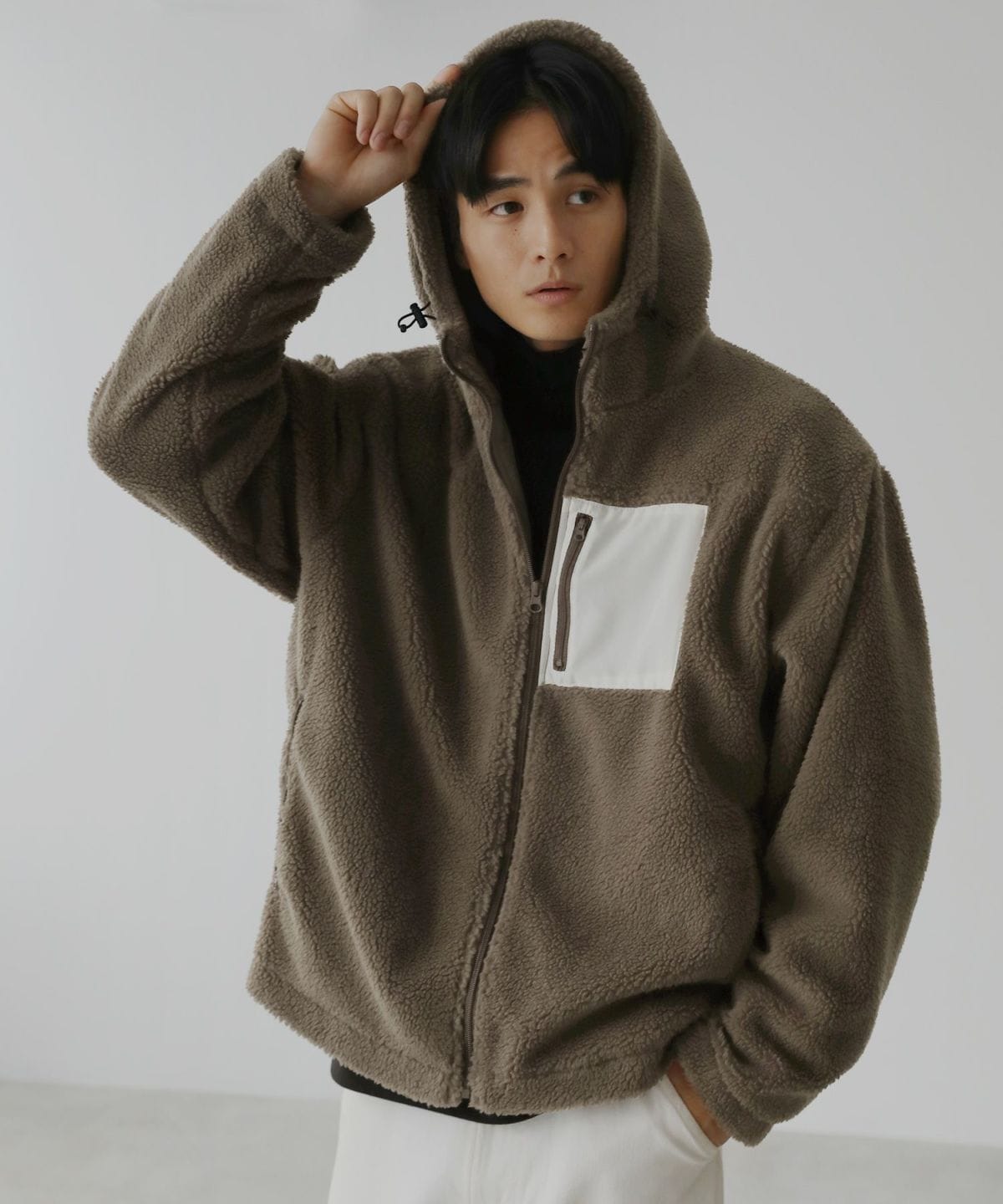 Calvin Klein】A-REG INSTIT LOGO CN(FLEECE) | カルバン・クライン