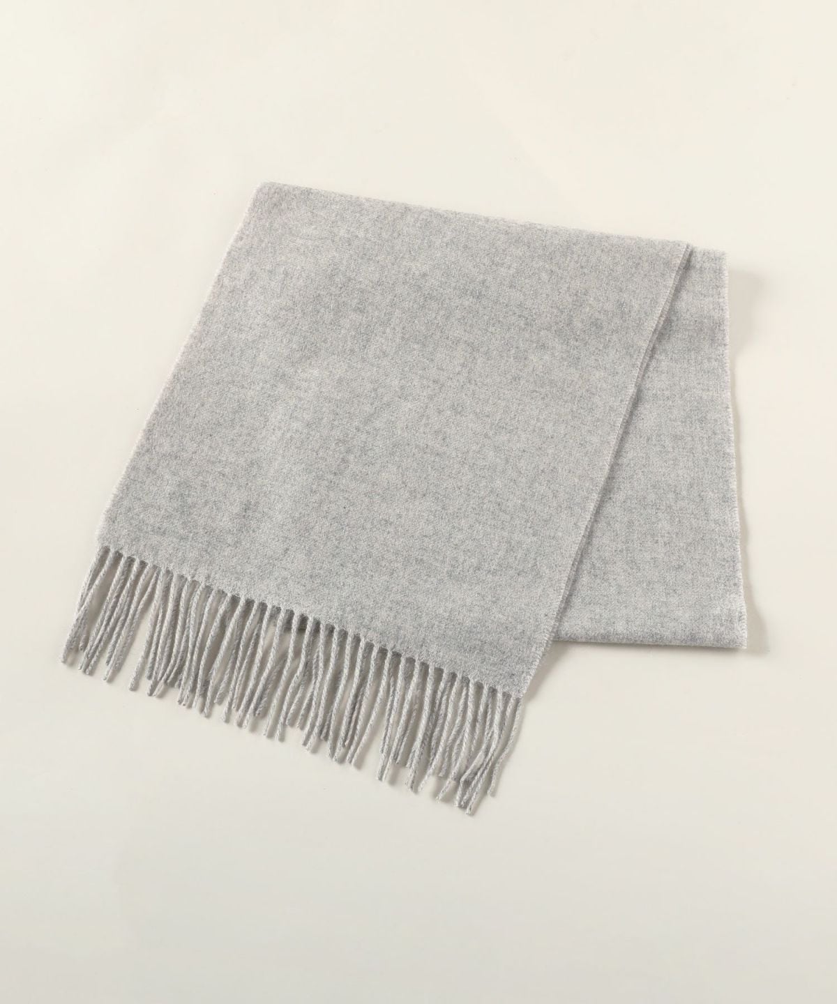 ex/tra】カシミヤ100% ソリッドマフラー | ムッシュニコルエクストラ