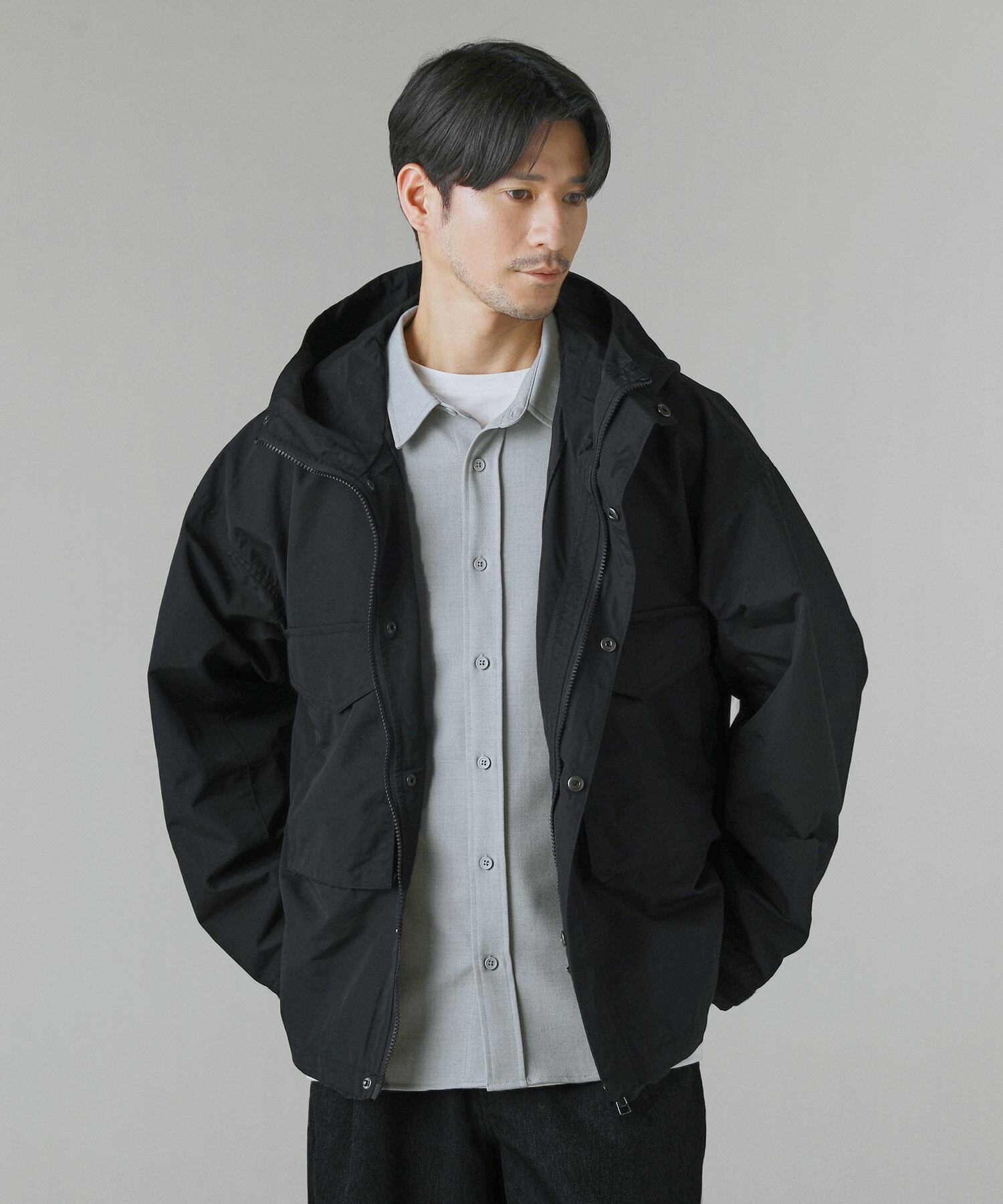 トランププリントリバーシブルコーチJKT | ノーアイディー(NO ID