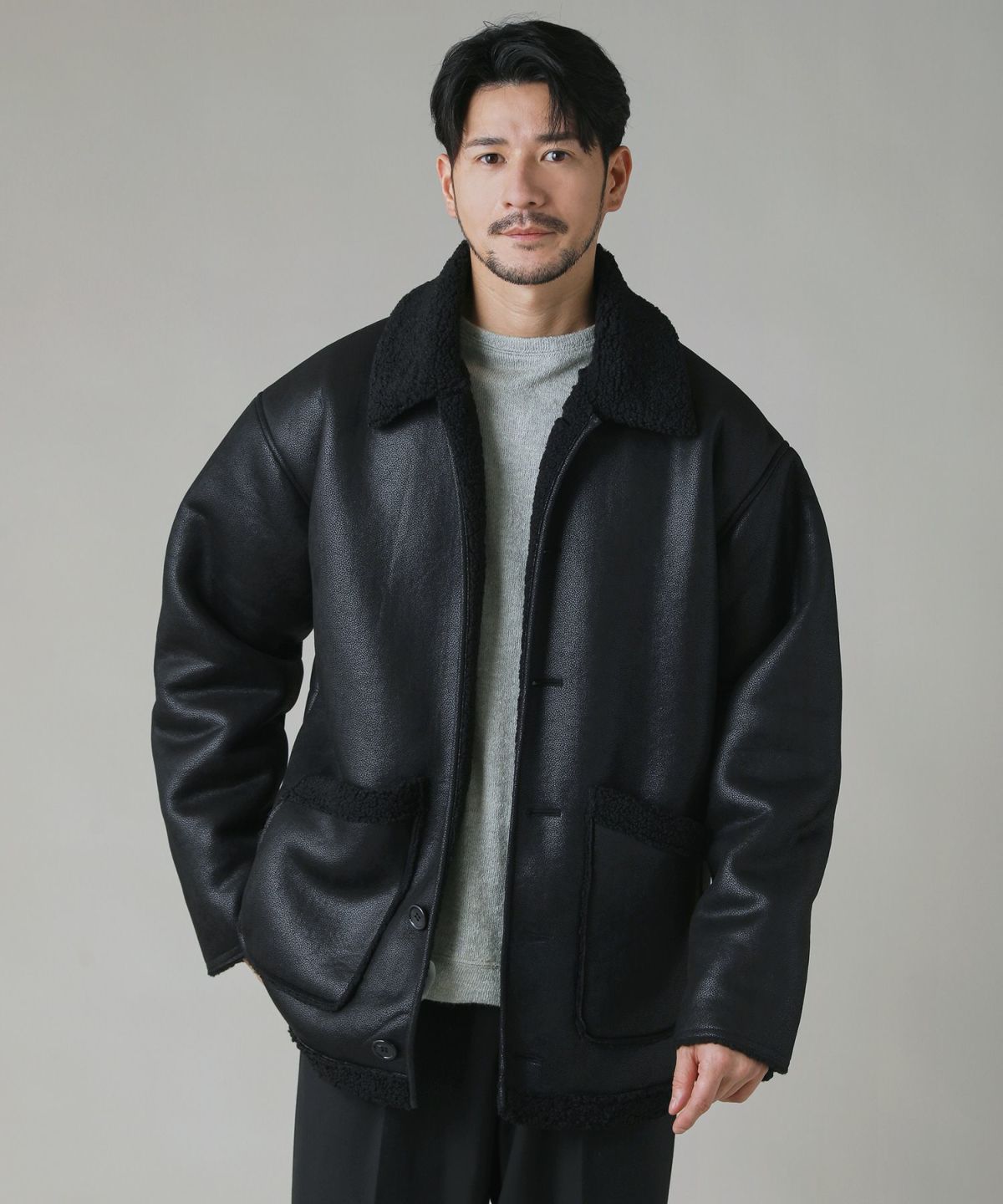 フェイクムートン カラーランチジャケット | スプートニクス(SPUTNICKS