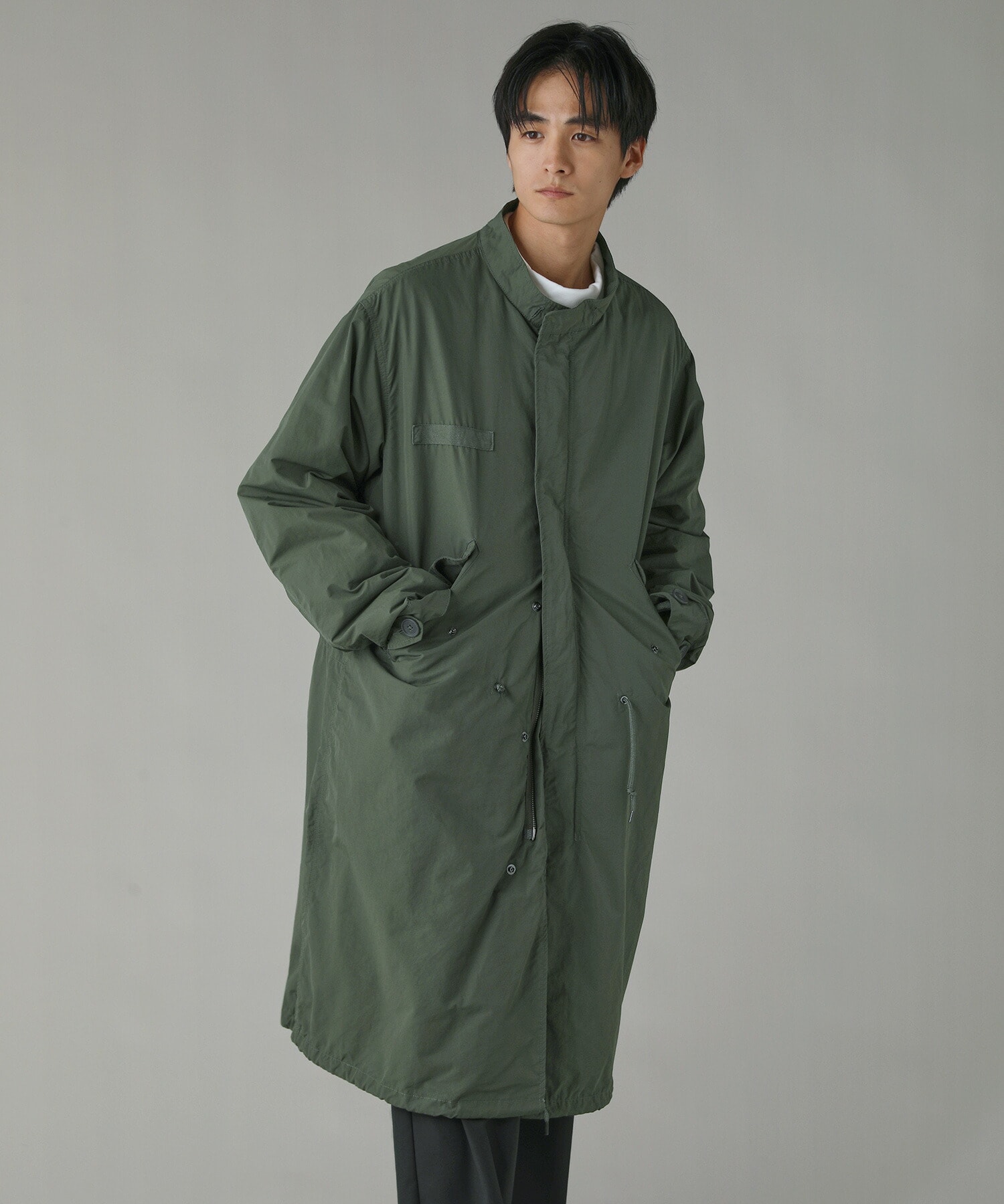 phenix＞GORE-TEX INFINIUM(TM) ミリタリーショートモッズコート